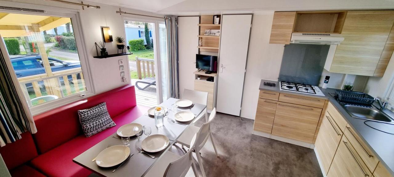 Mobil-Home 6 Personnes - Bretagne - Piscine - Plage Trégunc Zewnętrze zdjęcie