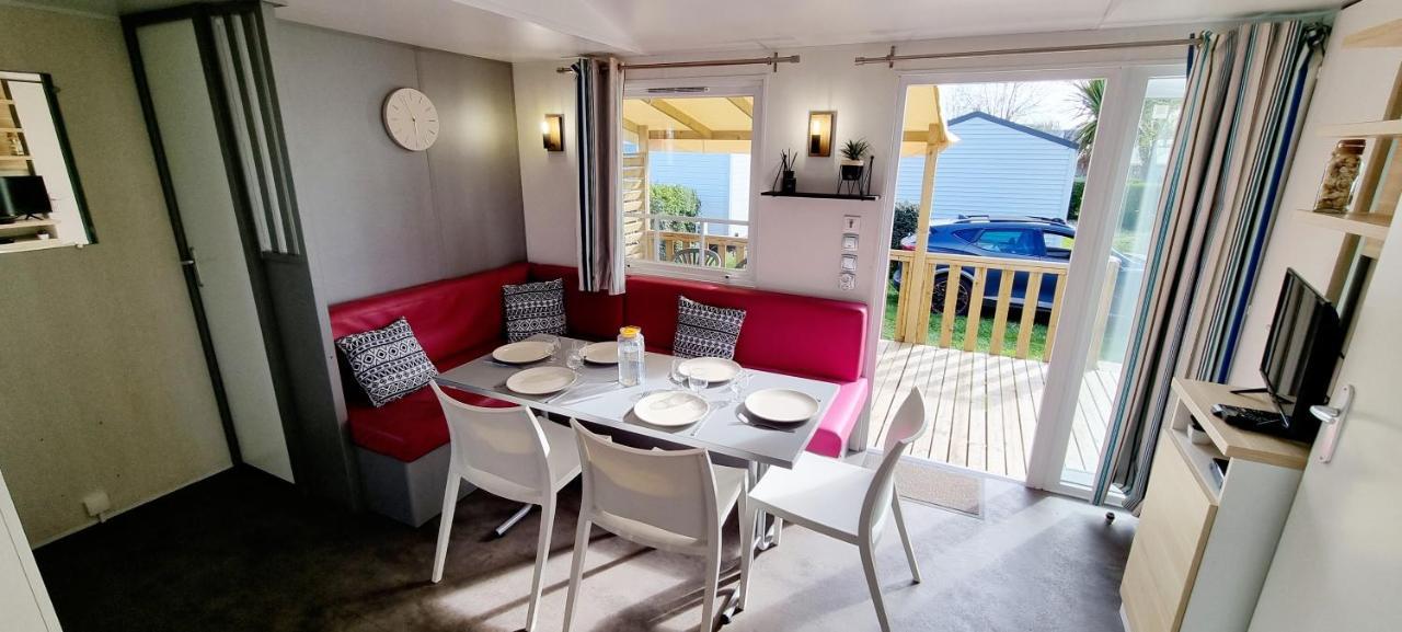 Mobil-Home 6 Personnes - Bretagne - Piscine - Plage Trégunc Zewnętrze zdjęcie